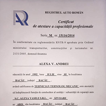 certificari